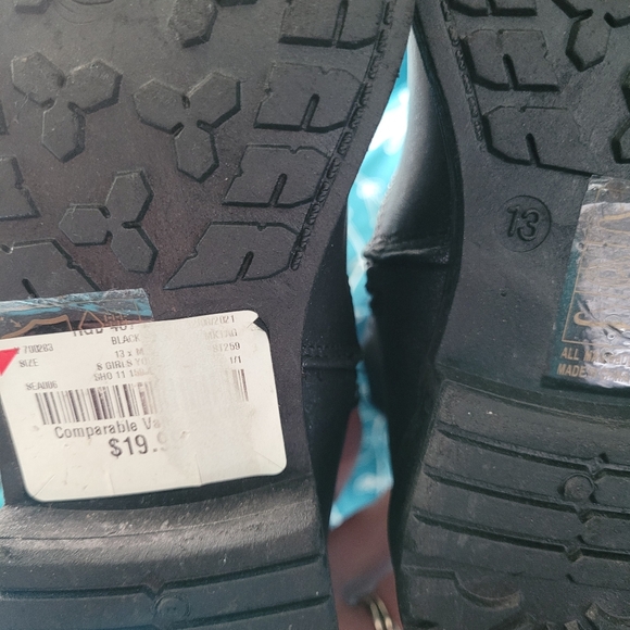 Nwt-Rocawear Girls Black& Gray Boots Sz 13 so adorable in person. - Picture 5 of 12